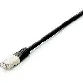 Equip Cat.6A Platinum S/FTP Patchkabel, Black, 2.0m , 10pcs/set, 2 m, Cat6a, S/FTP (S-STP), RJ-45, RJ-45, Schwarz