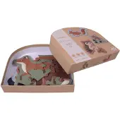 Filibabba Puzzlespiel - 2-8 Teile - Nordische Tier - - One Size - Puzzlespiele