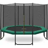 Magic Circle Pro Pro Trampolin 480 Grün mit Sicherheitsnetz