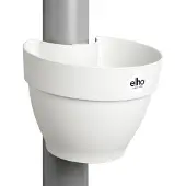 Elho Vibia campana Regenrohrbehälter 22cm seidenweiss (wit)