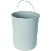 Hailo Inneneimer 15l aus Kunststoff hellgrau für Compact-Box 15/M
