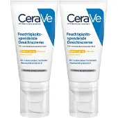 CeraVe feuchtigkeitsspendende Gesichtscreme SPF 50 Doppelpack 2x52 ml Creme