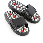 InnovaGoods Pantoffeln gegen Plantarfasziitis, Akupunktur-Pantoffeln, Größe S