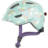 ABUS Smiley 3.0 LED Blue Rainbow S Kinder fahrradhelm