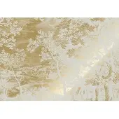 Kek Amsterdam Gold gravierte Landschaften Tapete Sand MW-169 400x280cm