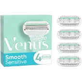 Gillette Venus Smooth Sensitive Ladegerät 4 Nachfüllungen 4 recambios