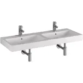 Geberit Doppelwaschtisch iCon 120 cm weiß 124120000