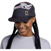 Buff 5 Panel Explore Cap Schwarz Frau