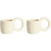 Petite Friture - Donut Espresso Becher, vanilla (2er-Set)