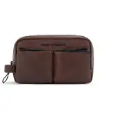 Piquadro Kulturbeutel Harper Toiletry Bag Testa Di Moro