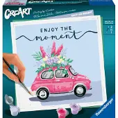 Ravensburger MnZ Enjoy the moment, Farben enthalten, Junge/Mädchen, Malen nach Zahlen Set