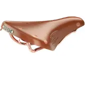 Brooks Damen Fahrradsattel B17 Special Short , honig