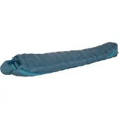 Exped Trekkinglite Daunenschlafsack 3-Season - Ocean/Deep Sea, L (RV links)