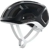 POC - Leichter Fahrradhelm - Ventral Lite Uranium Black/Hydrogen White Matt - Größe 50-56 cm - schwarz