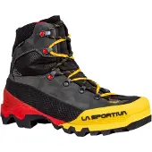 La Sportiva Aequilibrium LT GTX, Mountain Footwear, 44.5, Black/Yellow (Black) -