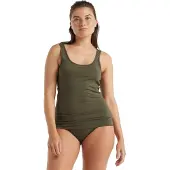 Icebreaker Siren Merino Sleeveless Base Layer Grün L Frau