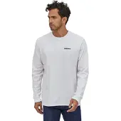 Patagonia - L/S P-6 Logo Responsibili-Tee - Longsleeve Gr M grau