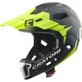 Cratoni MTB Fahrradhelm C-Maniac 2.0MX schwarz/lime matt