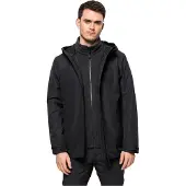 Jack Wolfskin Jacke Taubenberg 3 In 1 Herren Black-L