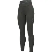 ALÉ Lange Fahrradhose ohne Träger - ESSENTIAL LADY WNT - Schwarz L