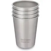 Klean Kanteen 295ml/10oz Kanteen Pint Cup - 4er Pack Edelstahlbecher