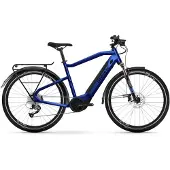 Haibike Trekking 4 gloss/matte blue black 27,5" 500 Wh Diamant E-Tourenbike in Blau