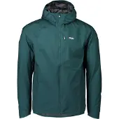 POC - Wetterschutzjacke - M's Motion Rain Jacket Dioptase Blue für Herren - Größe M - Grün