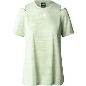 The North Face W AO TEE P3C LIME CREAM/NEW TAUPEGREEN