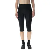 UYN 3/4 lange Fahrradhose ohne Träger - RIDEMILES LADY - Schwarz M