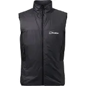 Berghaus MTN Arete LB Synthetic Vest, Herren Weste, S (48), GREY PINSTRIPE/JET BLACK,