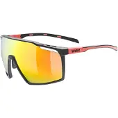 Uvex mtn perform, Sonnenbrille, schwarz/rot
