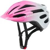 Cratoni Kinderhelm Pacer Jr. Pink/weiß Matt - S/M (54-58cm)
