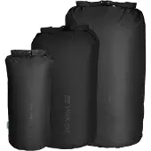 Tatonka - Dry Sack Set III - Packsack Gr 10 l / 18 l / 30 l schwarz/grau
