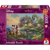 Schmidt Spiele 59639 Disney Mickey & Minnie Puzzle, 1.000 Teile, 1000 Stück(e), Cartoons, 12 Jahr(e)