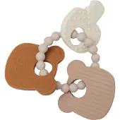 Jollein Beißring Silikon 15x11x1cm Teddybär