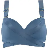 Marlies Dekkers Badmode Gemoldefer Bikini BH Cache Coeur | Grösse: 75D | Farbe: Jeans Blau