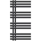 LuxeBath Iron EM Design Badheizkörper - 500 x 1000 mm - Anthrazit - Designheizkörper Paneelheizkörper Heizkörper Handtuchwärmer, ohne Heizstab