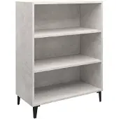 vidaXL Sideboard Betongrau 69,5x32,5x90 cm Holzwerkstoff