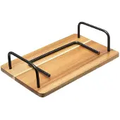 Secret De Gourmet Tablett mit Ausstecher für Käse oder Foie 24x15x10cm