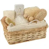 Croll & Denecke Wellness Geschenkset 8-teilig im Weidenkorb 8 St