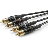 Sommer cable HBP-C2-0090 Klinke / Cinch Audio Anschlusskabel (2x Cinch-Stecker -