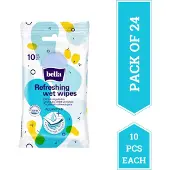 Bella Duo-wattepads Bio rund 24X60 St