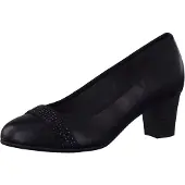 Jana Pumps, Absatz bis 45 mm in schwarz, Gr. 36