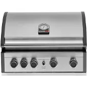 Grandhall Grandahall Pro Elite G4 Einbau Gas Grill BBQ Edelstahl 4 Brenner 14 KW