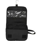 Proplus ausklappbare Kulturtasche mit Haken 37,5 cm schwarz