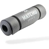Matchu Sports - Yogamatte 180x60x0.9 cm Gymnastikmatte Pilates Fitness Sportmatte 1 St