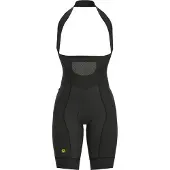 ALÉ Kurze Fahrradhose mit Trägern - VELOCITY PLUS LADY - Schwarz S