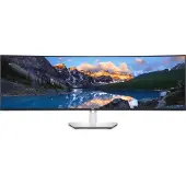 Dell UltraSharp U4924DW (124.5 cm (49 Zoll), silber/schwarz, 5K Dual QHD, IPS, Curved, DisplayPort, HDMI)