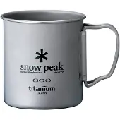 Snow Peak Titanium Single Wall Mug - 600ml
