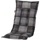Madison Tuinstoelkussen Mona 106x45 cm Patchy Grey, wasserabweisend, bequem, für Gartenmöbel